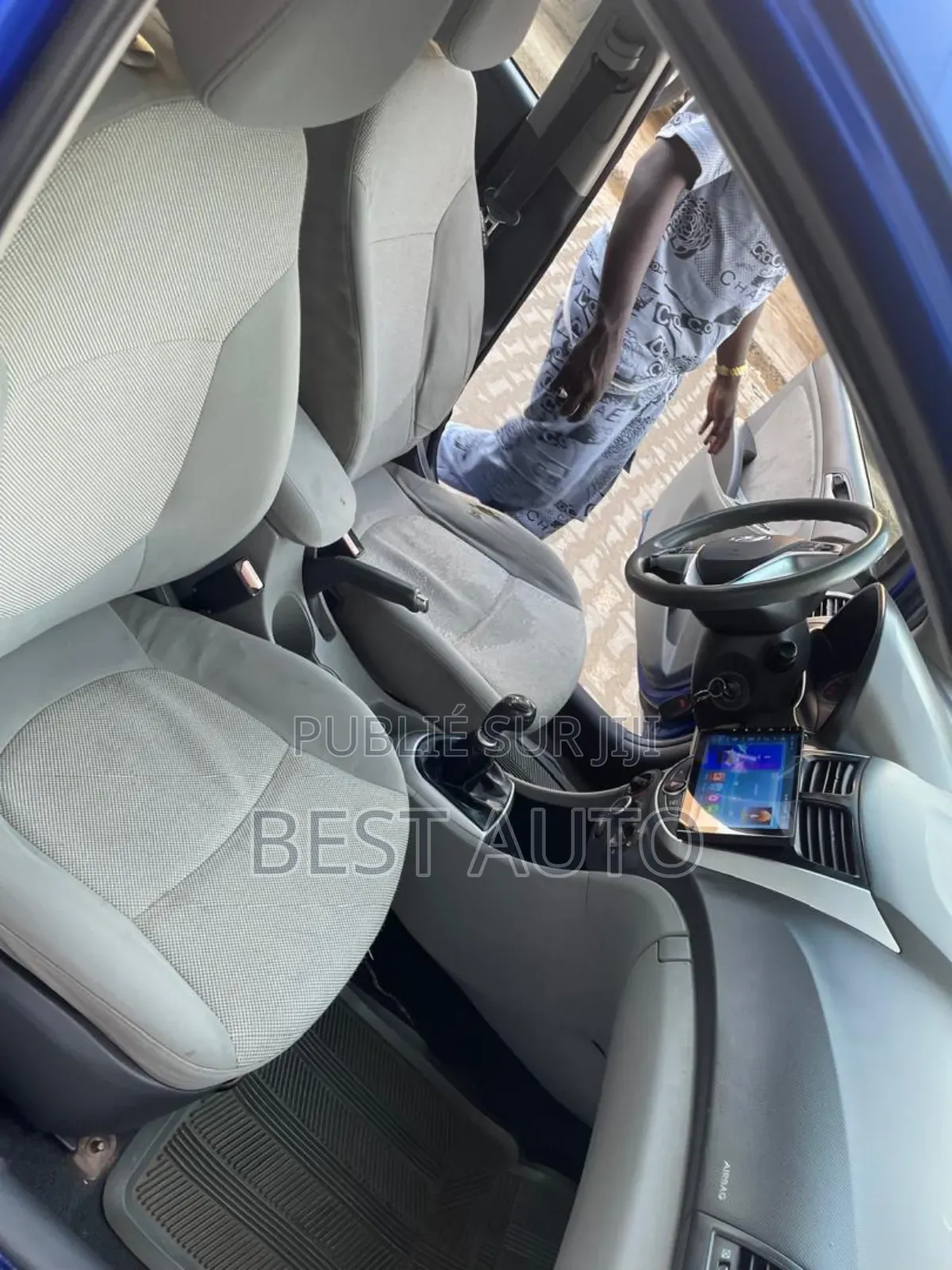 Hyundai Accent 2015 Bleu