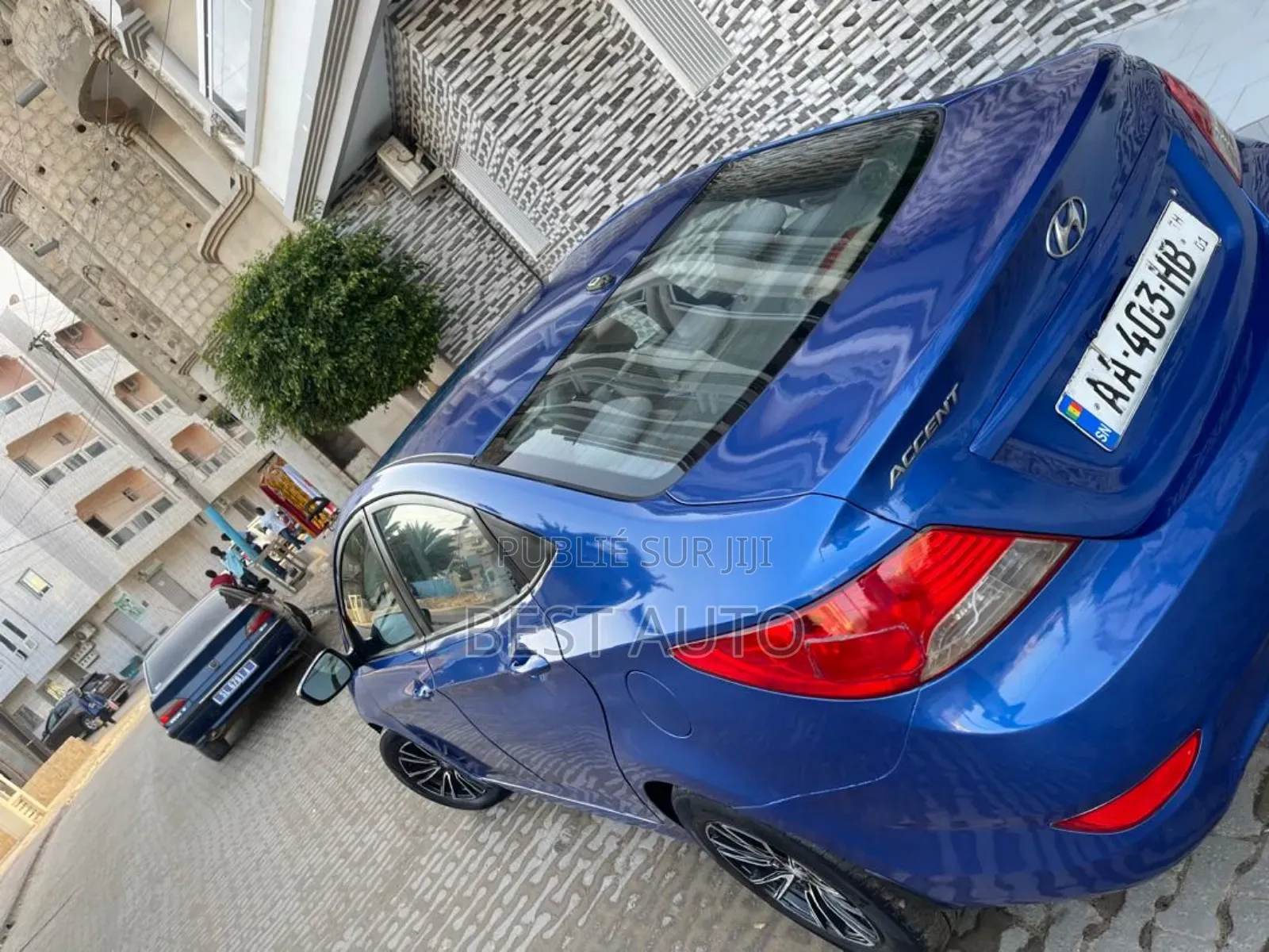 Hyundai Accent 2015 Bleu