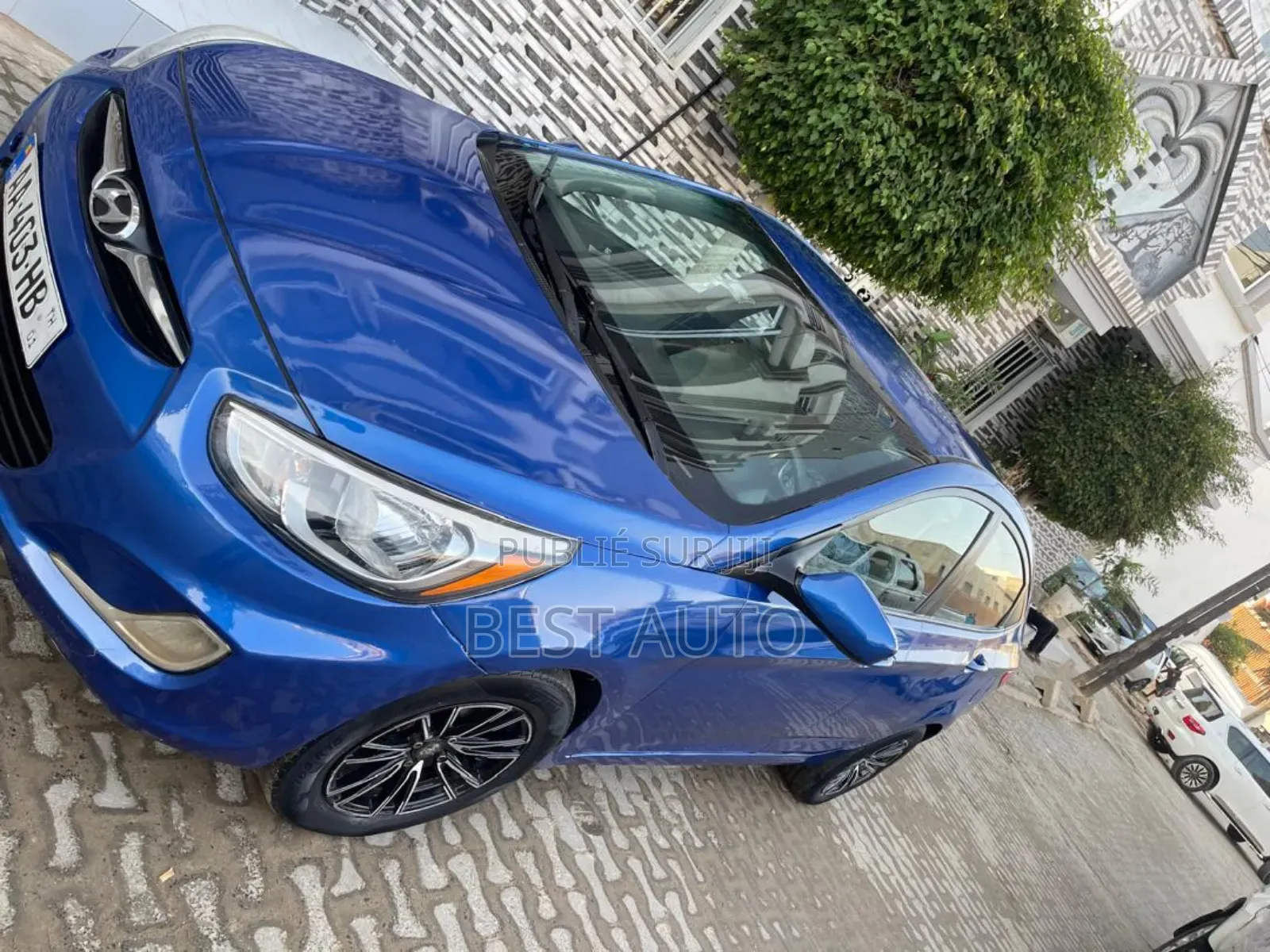 Hyundai Accent 2015 Bleu