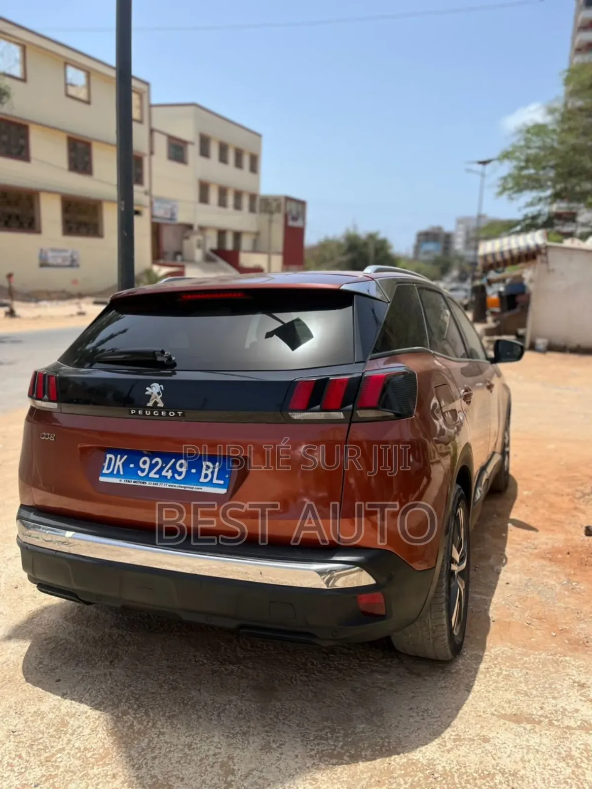 PEUGEOT 3008 2018 Orange