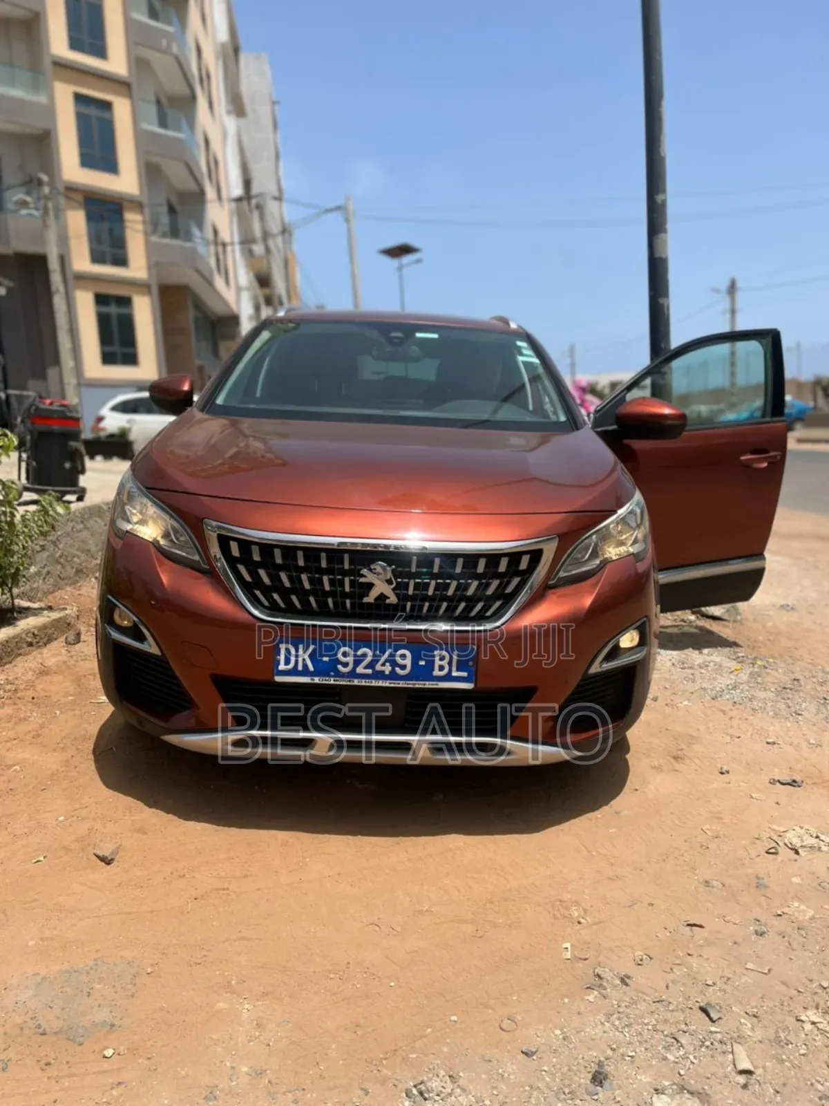 PEUGEOT 3008 2018 Orange