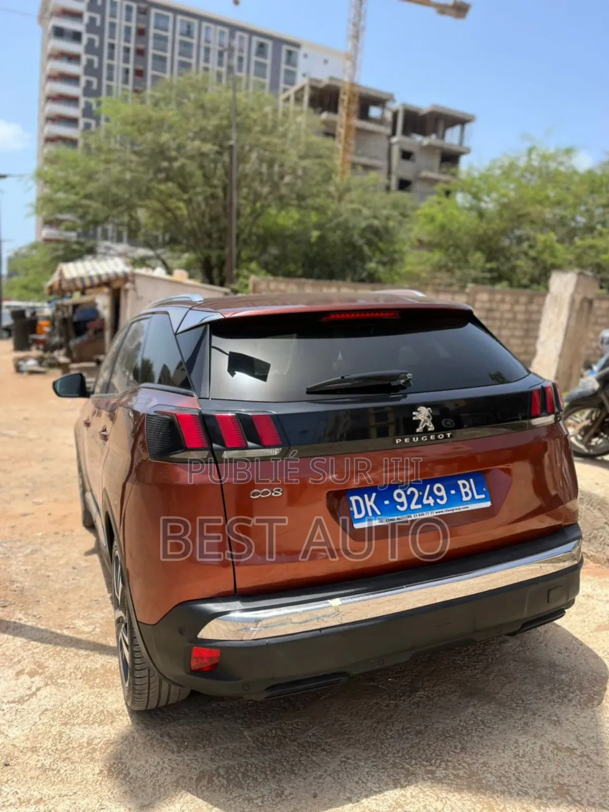 PEUGEOT 3008 2018 Orange
