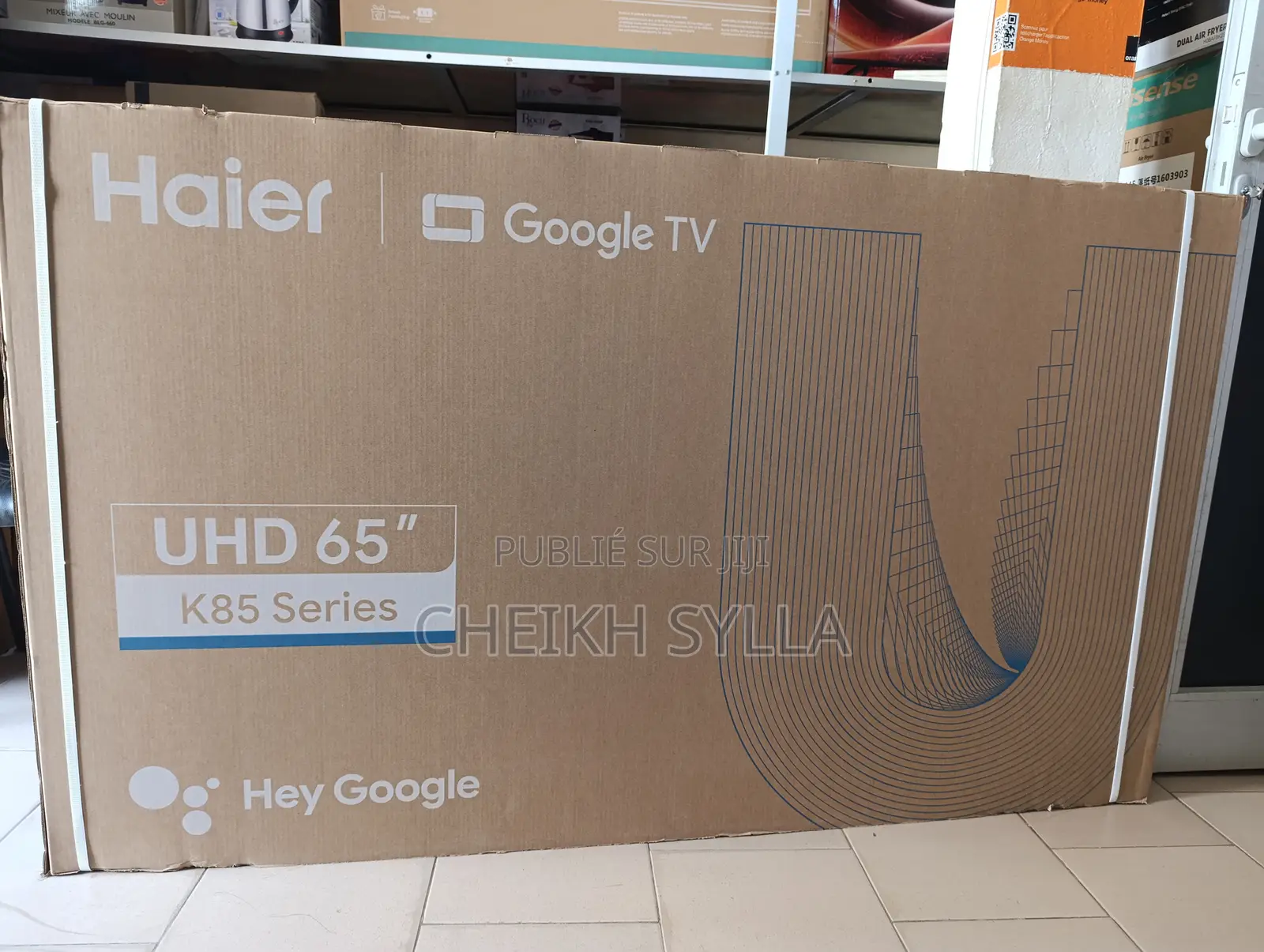 Smart Haier Google Tv 65" Full Options