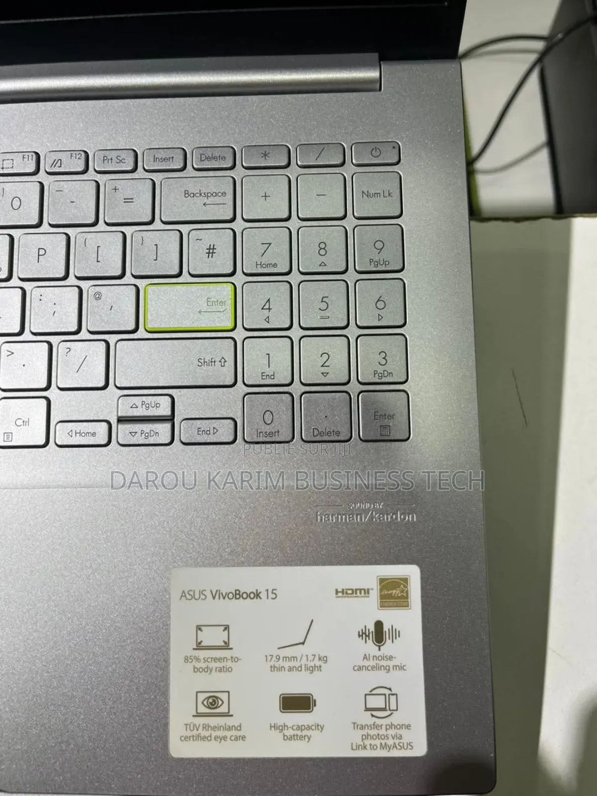 New Asus VivoBook 15 X505BA 16GB Intel Core I7 SSD 512GB