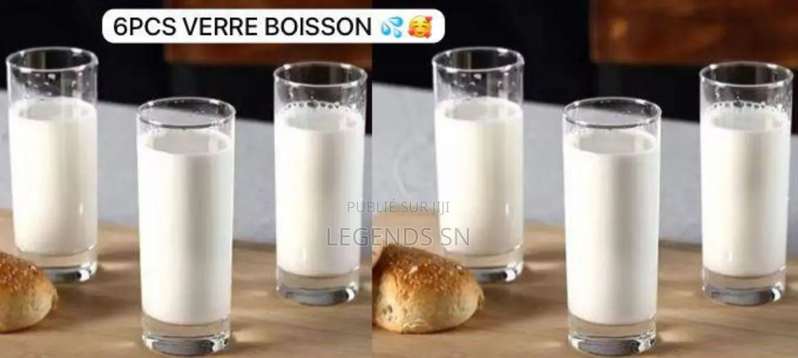 Verres 6 Pièces