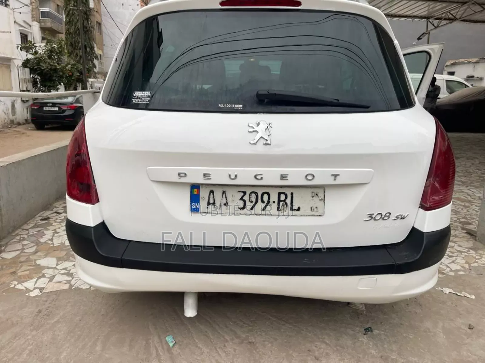 PEUGEOT 308 2012 Blanc