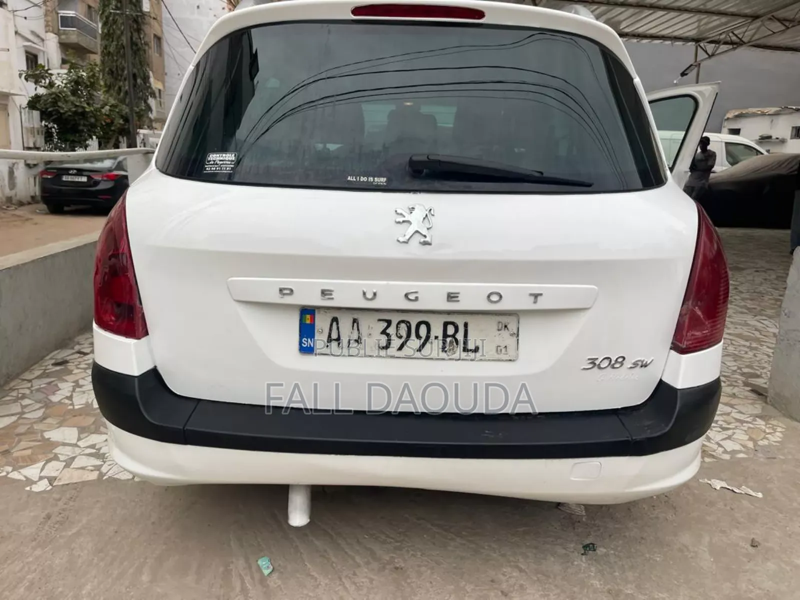 PEUGEOT 308 2012 Blanc