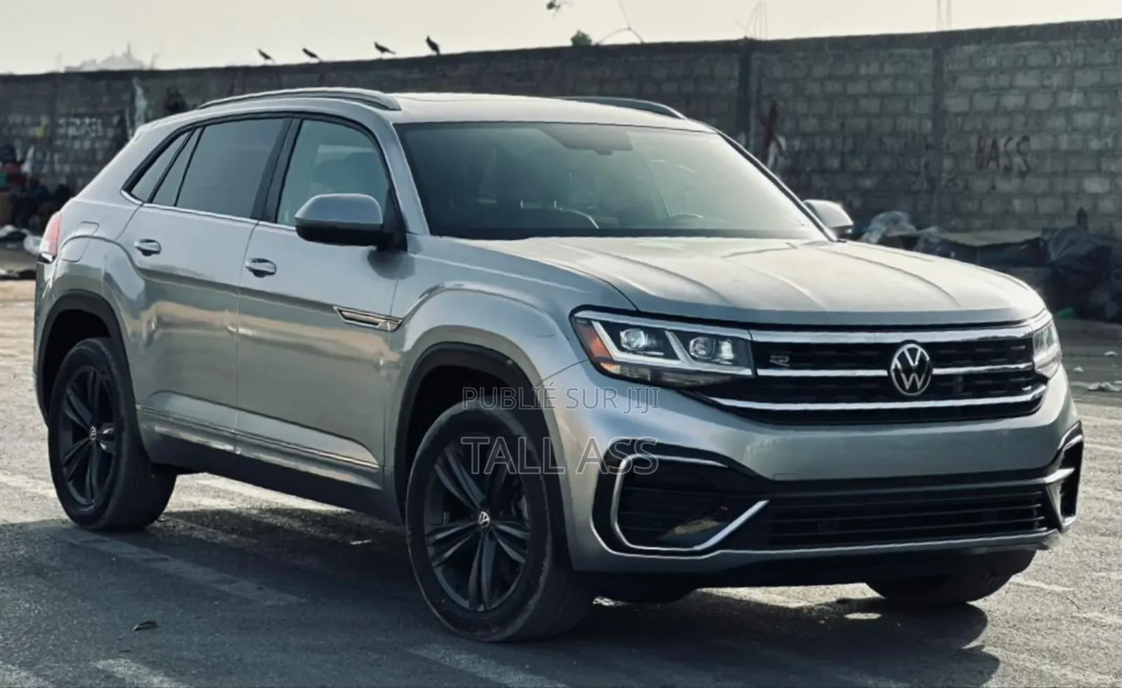 Volkswagen Atlas 3.6L SE w/Technology 2021 Gris