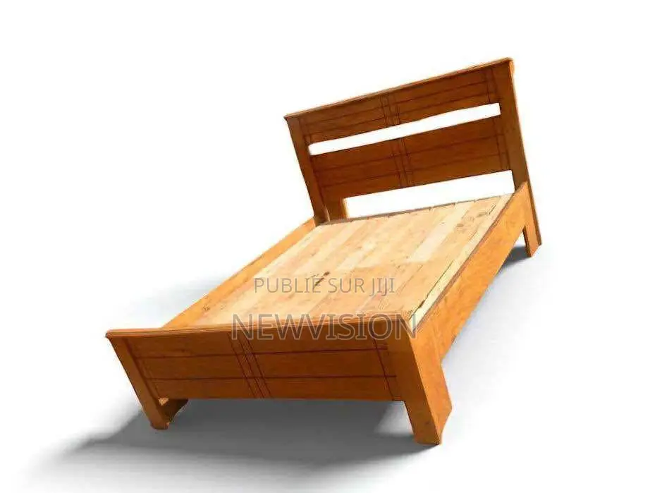 Lit 2 Places en Bois Massif