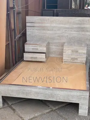 Photo - Lit 2 Places en Bois Laminé