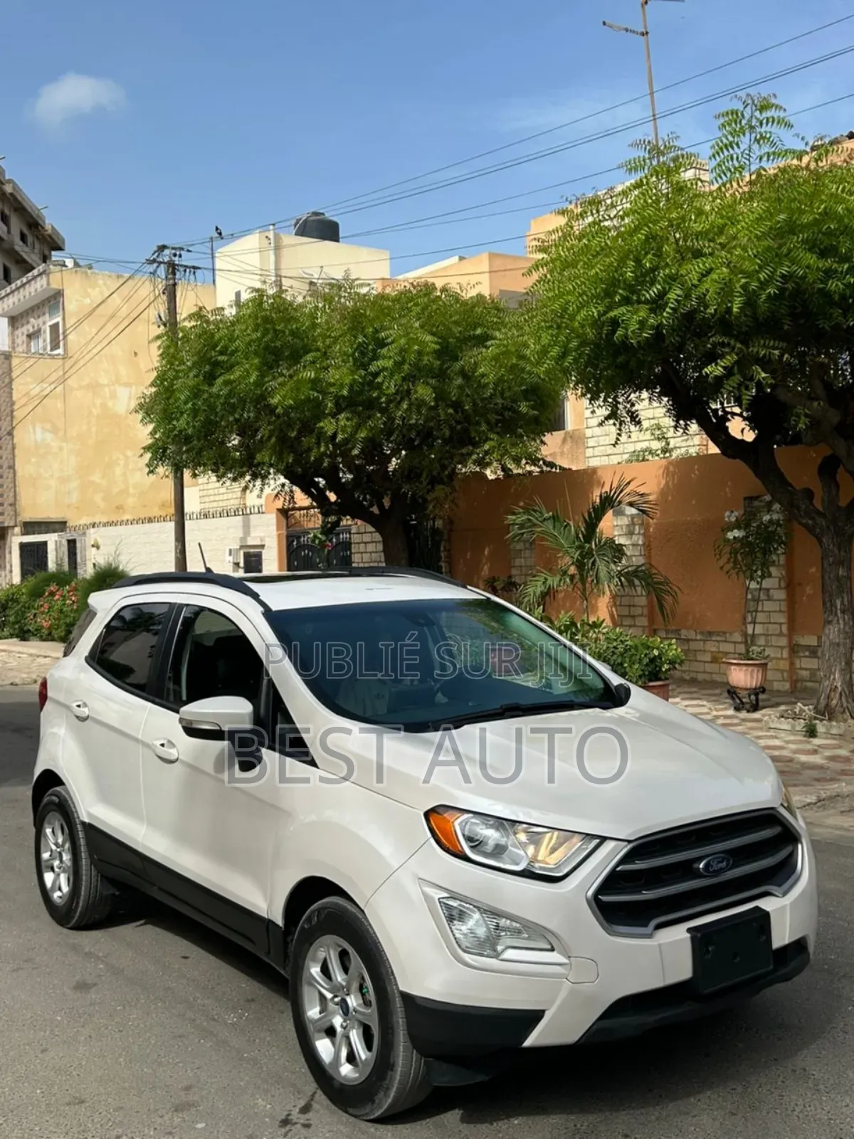 Ford Ecosport 2018 Blanc