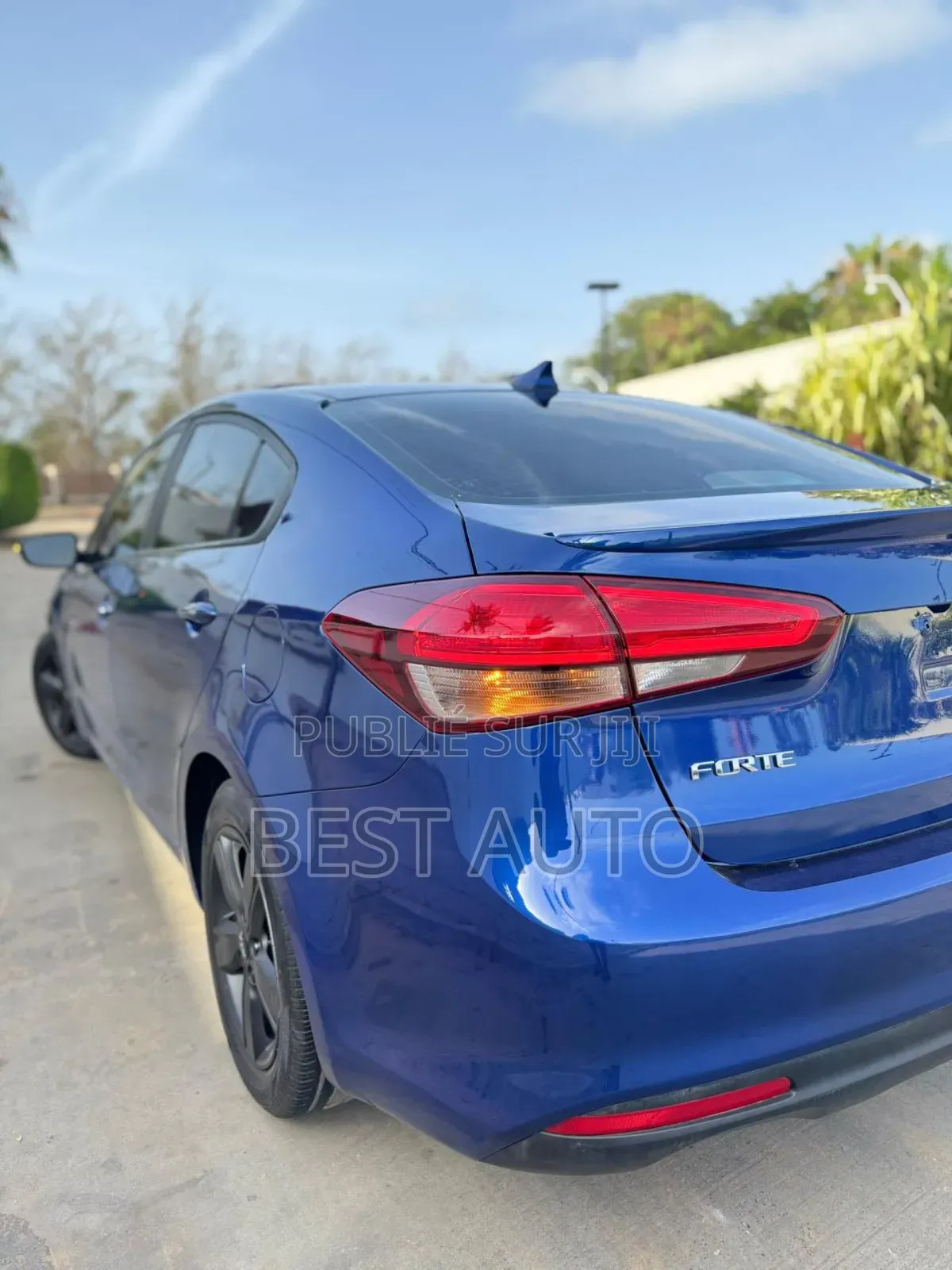 Kia Forte 2018 Bleu