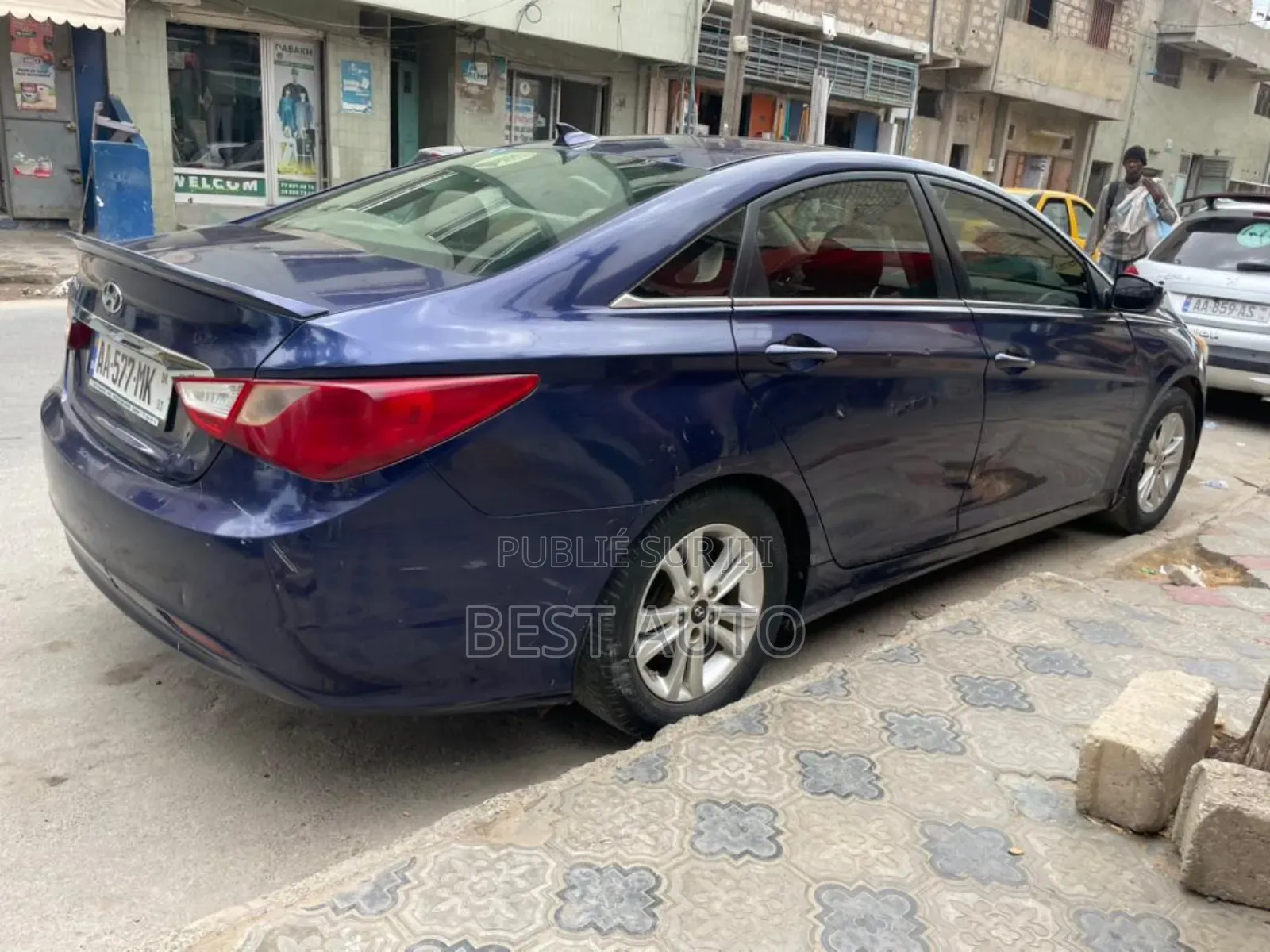 Hyundai Sonata 2013 Bleu