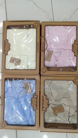 Photo - Coffret Baptême Tricot