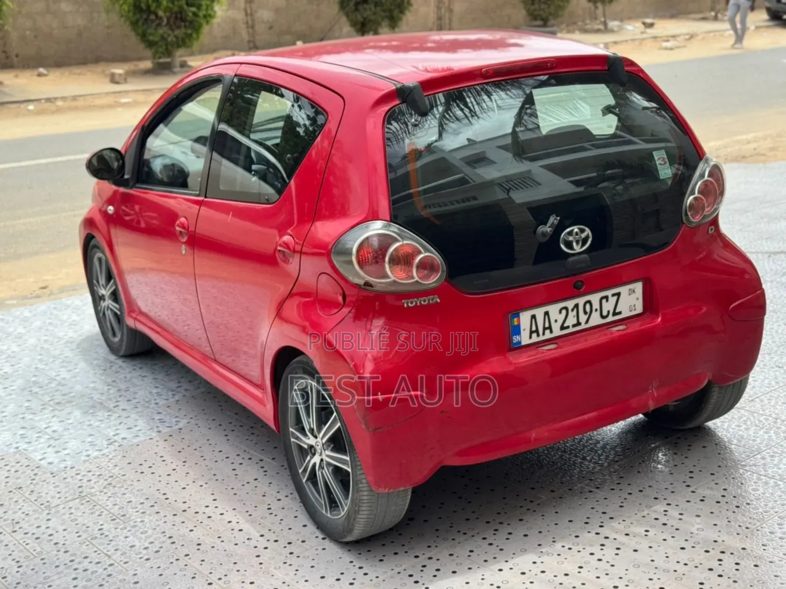 Toyota Aygo 2013 Orange