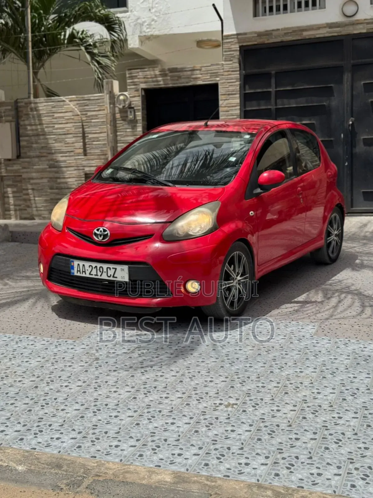 Toyota Aygo 2013 Orange
