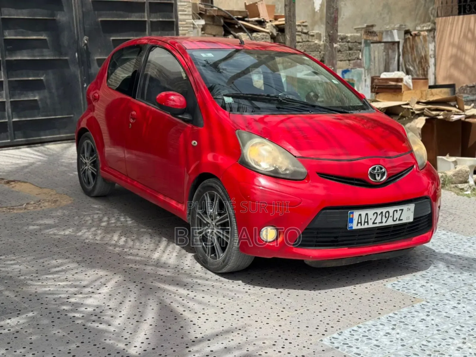 Toyota Aygo 2013 Orange