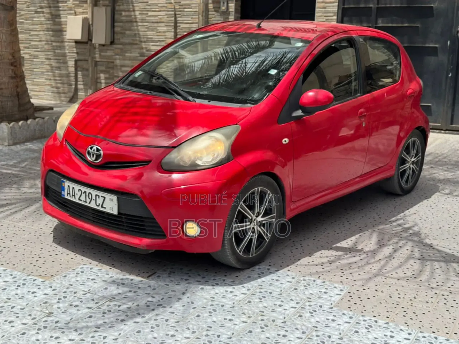 Toyota Aygo 2013 Orange
