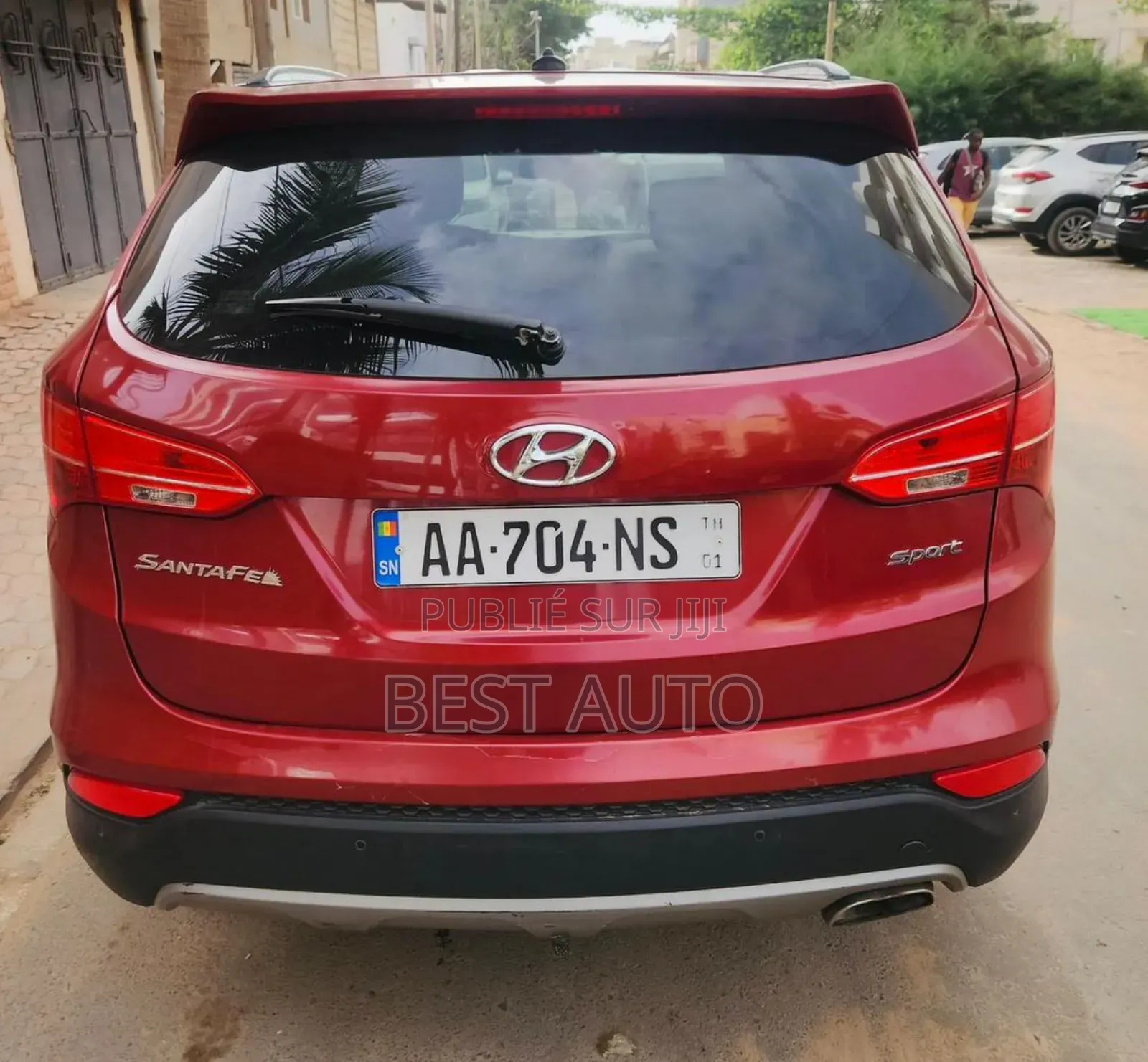 Hyundai Santa Fe 2014 Rouge
