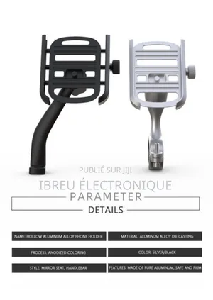 Support Téléphone Réglable Universel Pour Moto