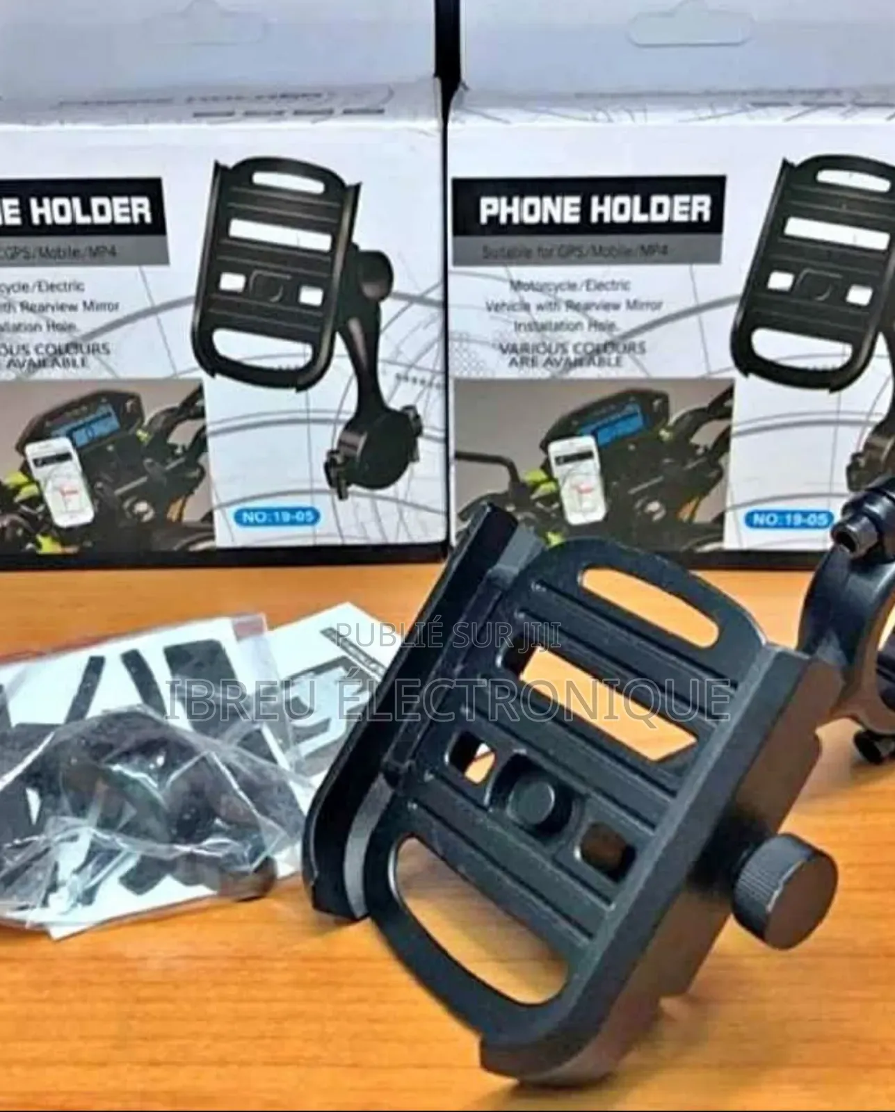 Support Téléphone Réglable Universel Pour Moto