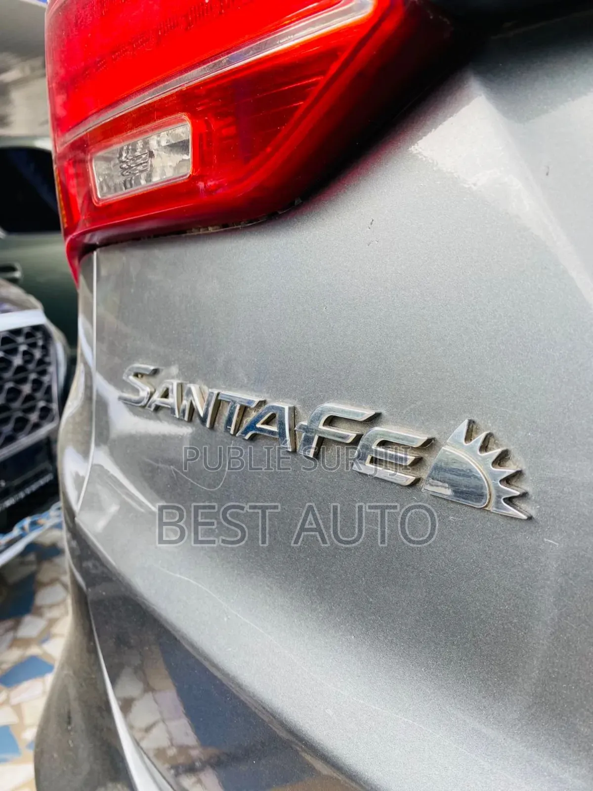Hyundai Santa Fe 2015 Gris