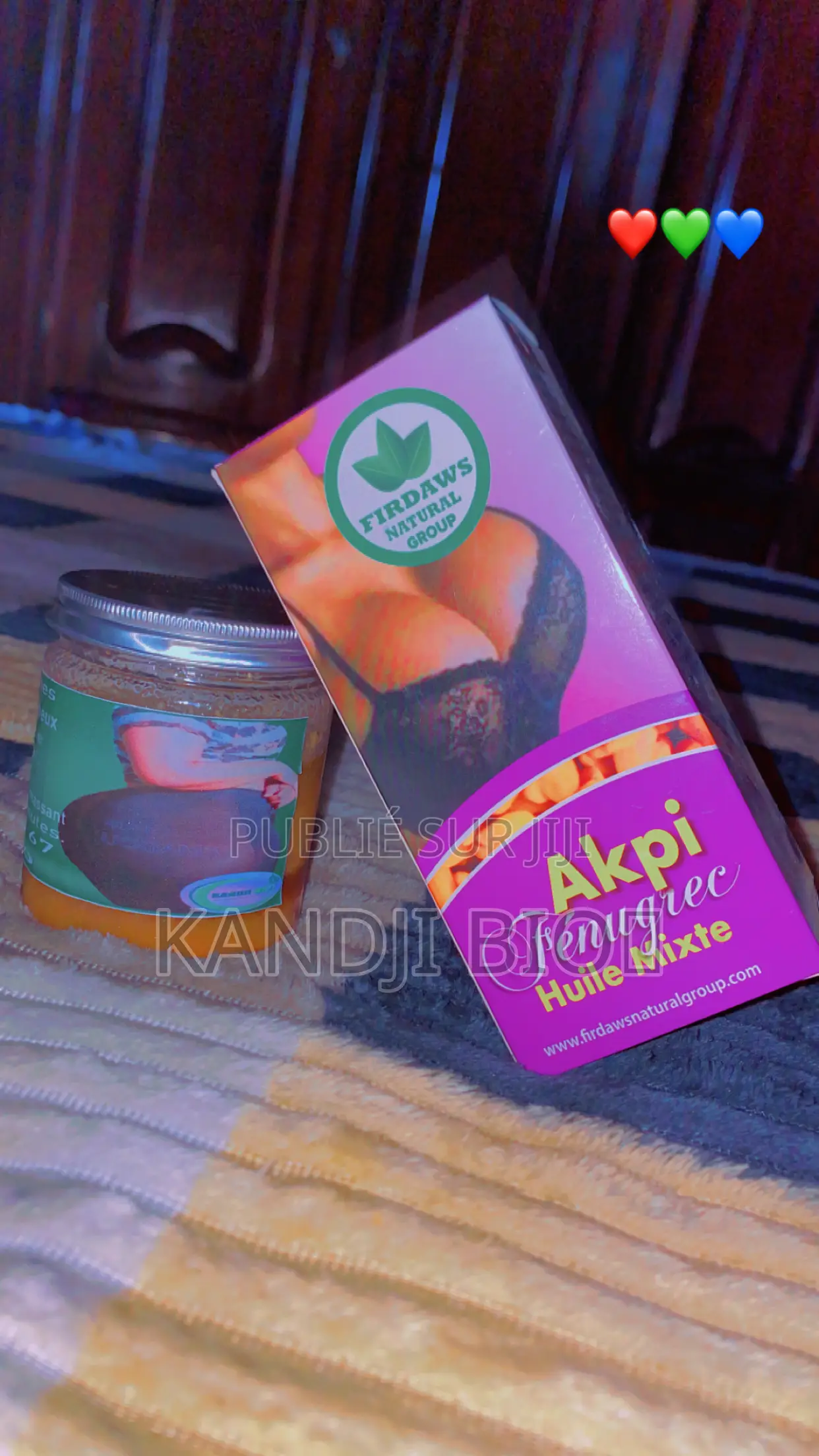 Pommade Elexir Et Huile D’Akpi