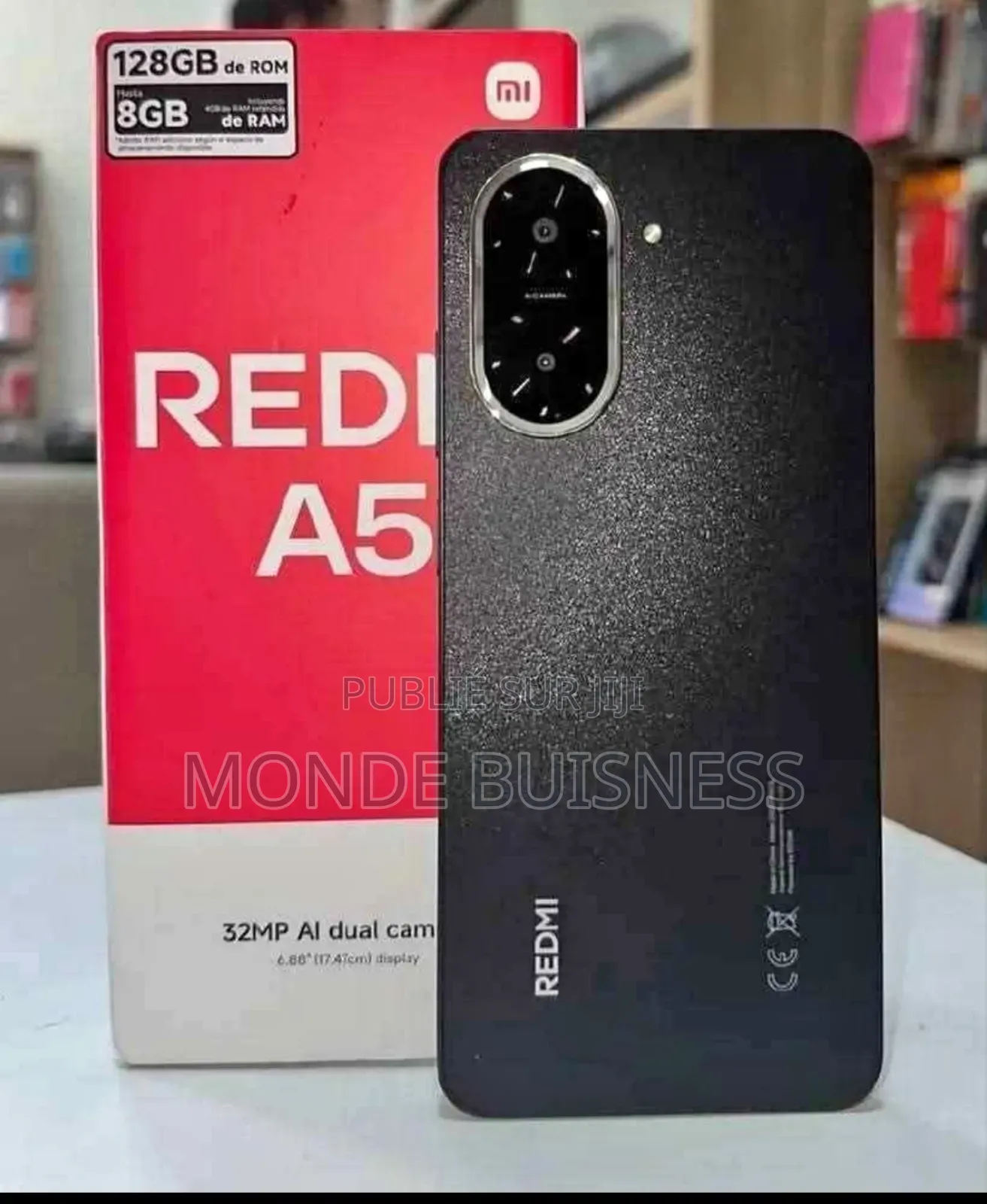 New Xiaomi Redmi A5 4G 128 GB Noir