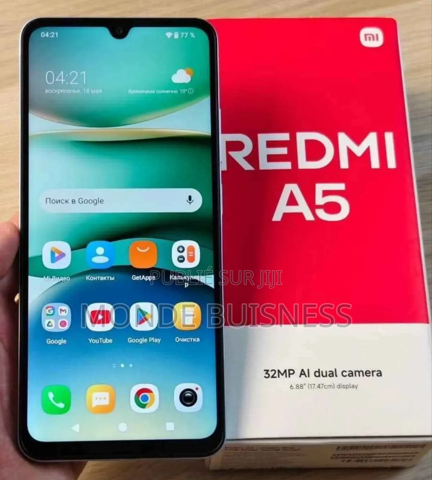 New Xiaomi Redmi A5 4G 128 GB Noir