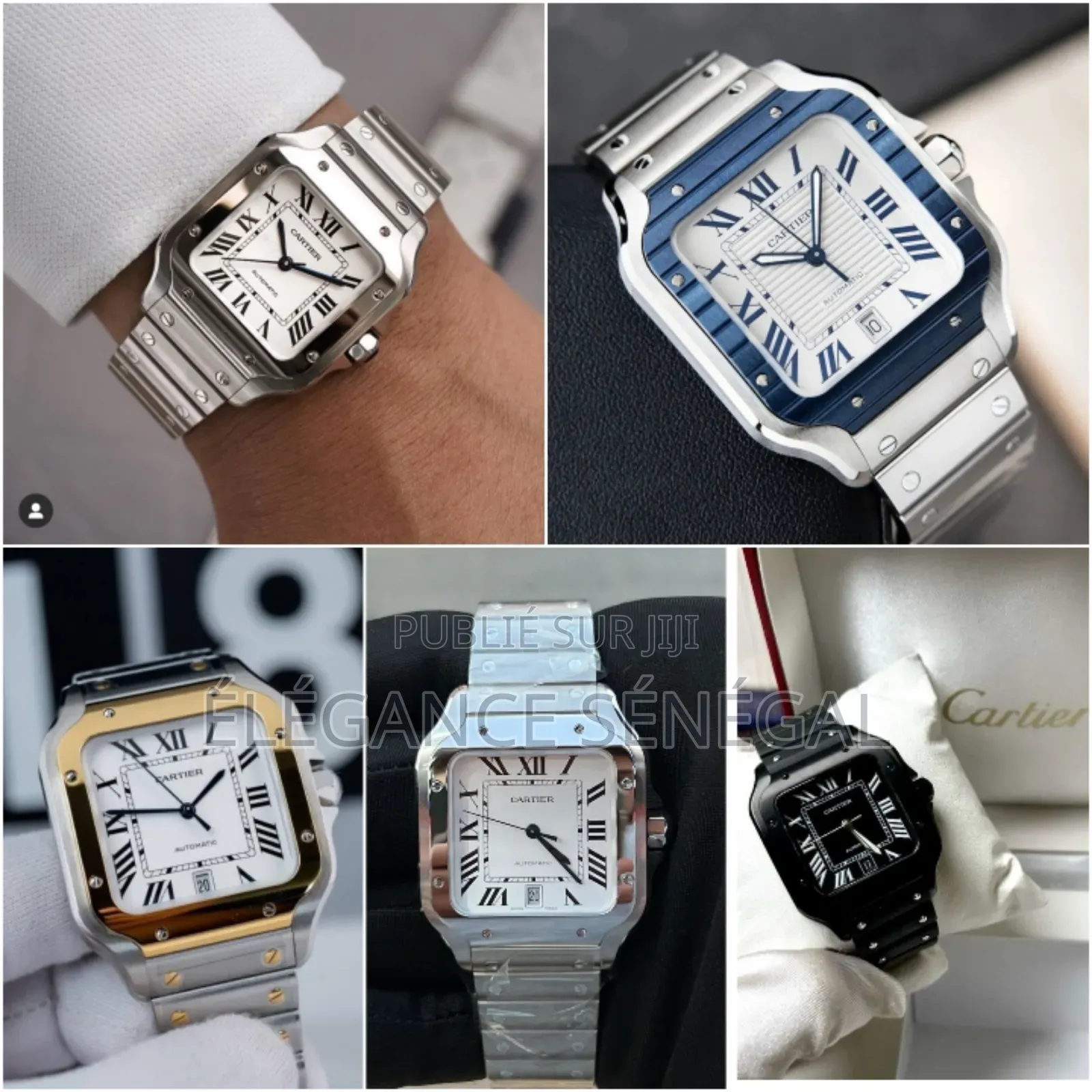 Montres Cartier Santos Pour Hommes