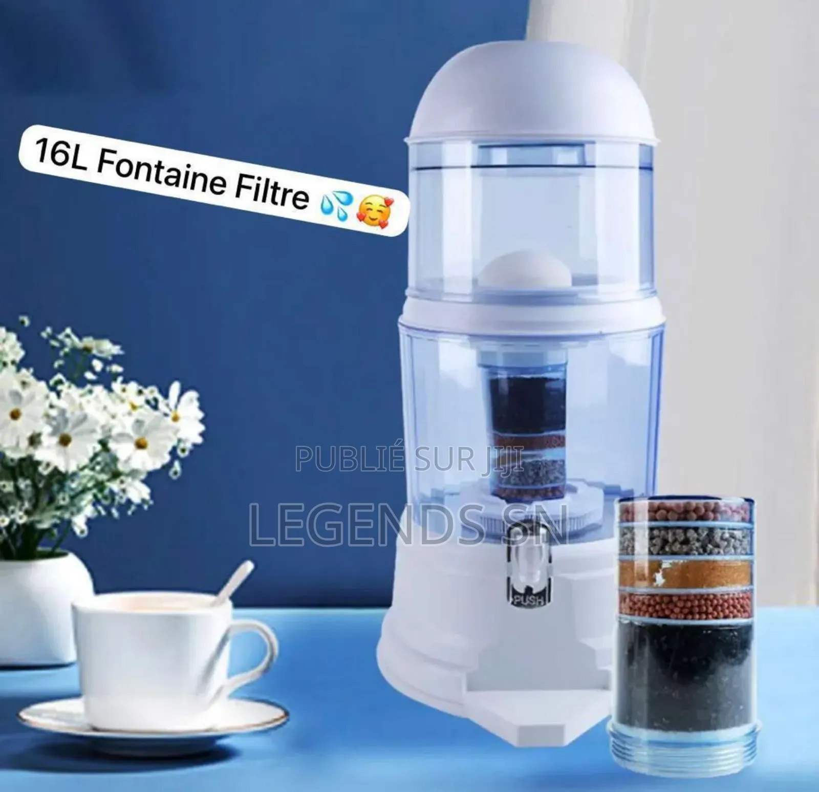 Fontaine Filtre 16 Litre