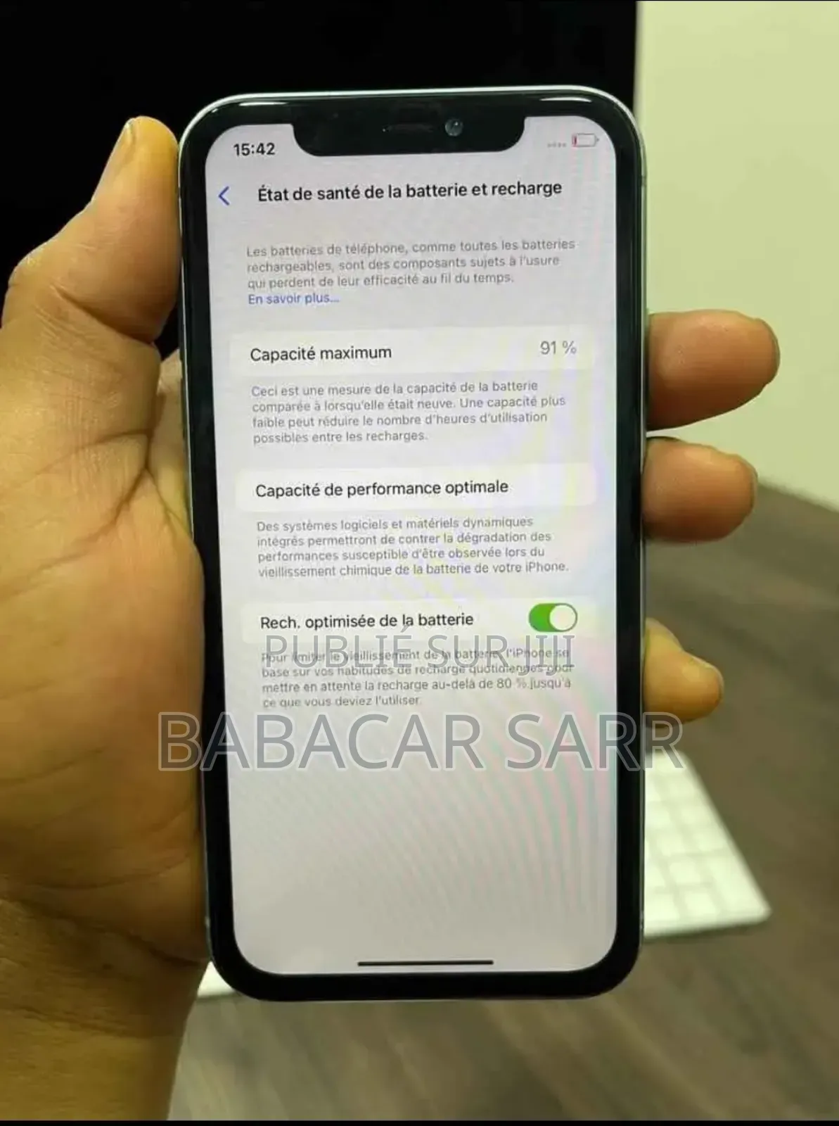 Pomme iPhone 11 64 GB Bleu