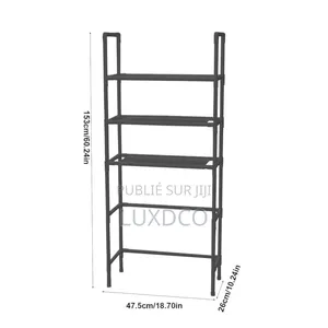 Étagère De Rangement en Plastique À 3 Niveaux.