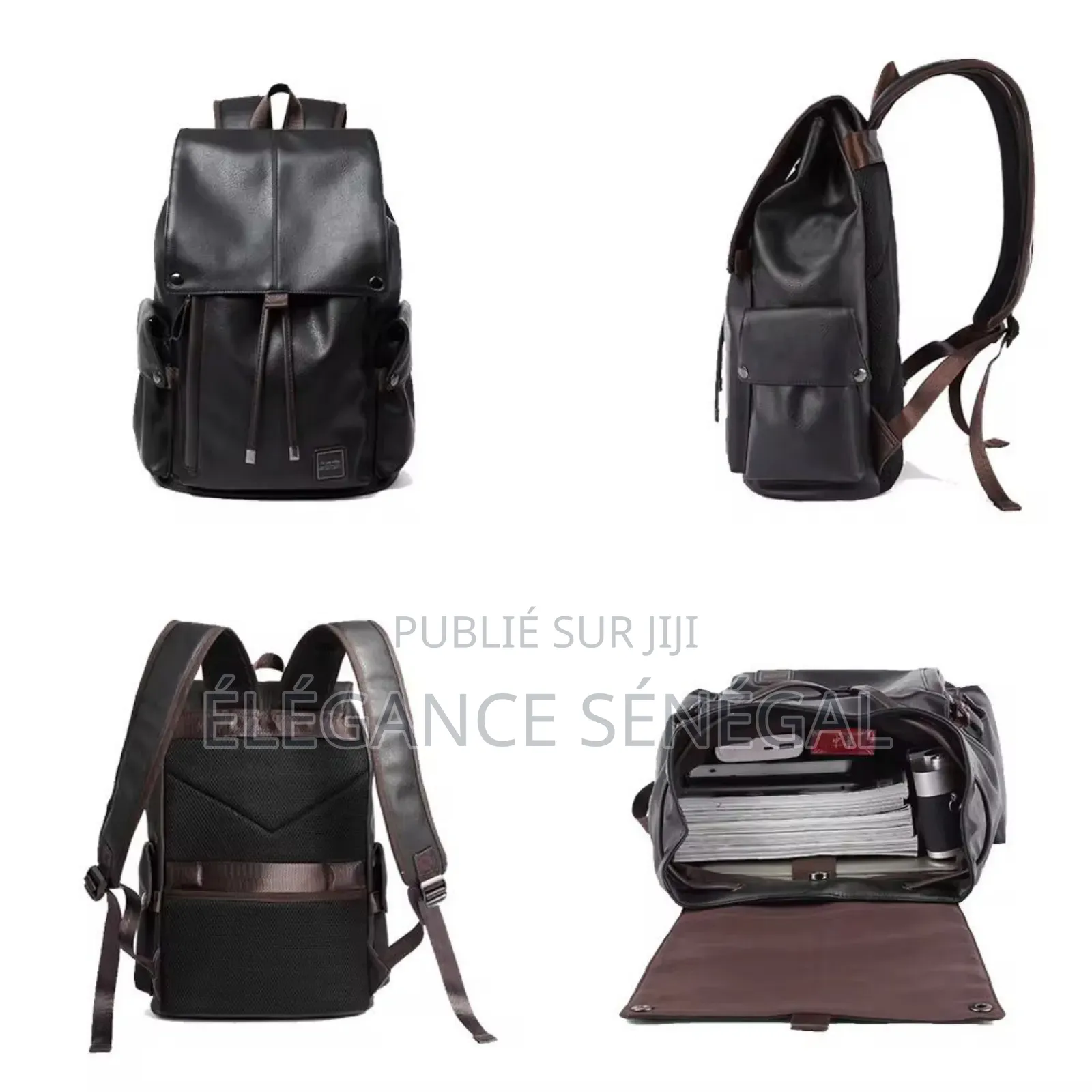 Sac D'ordinateur En Cuir De Grande Capacité A Dakar