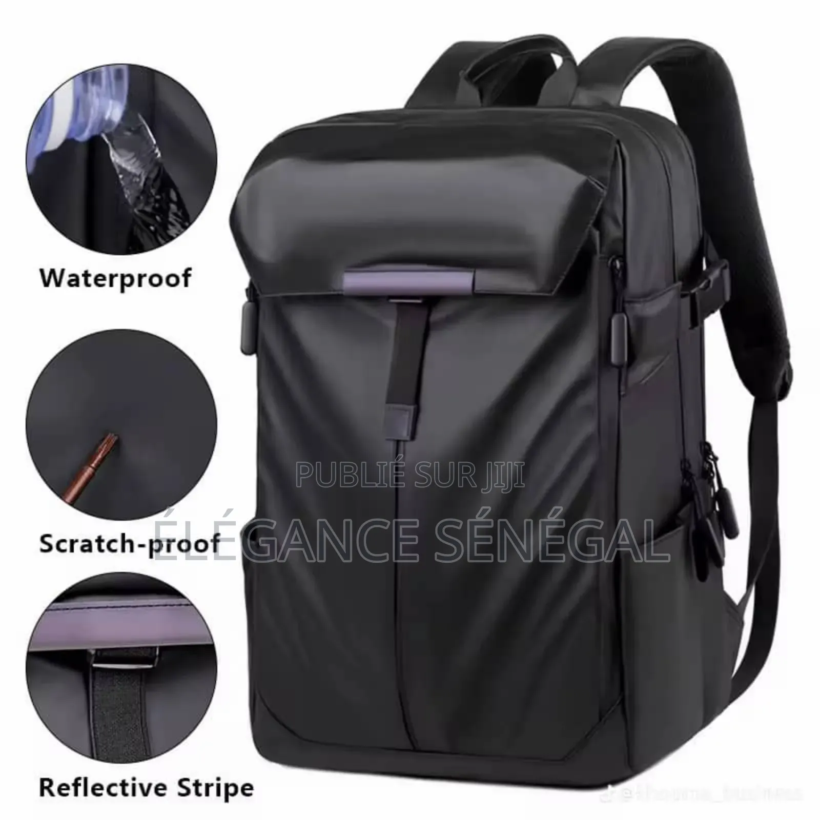 Sac D'ordinateur En Cuir De Grande Capacité A Dakar