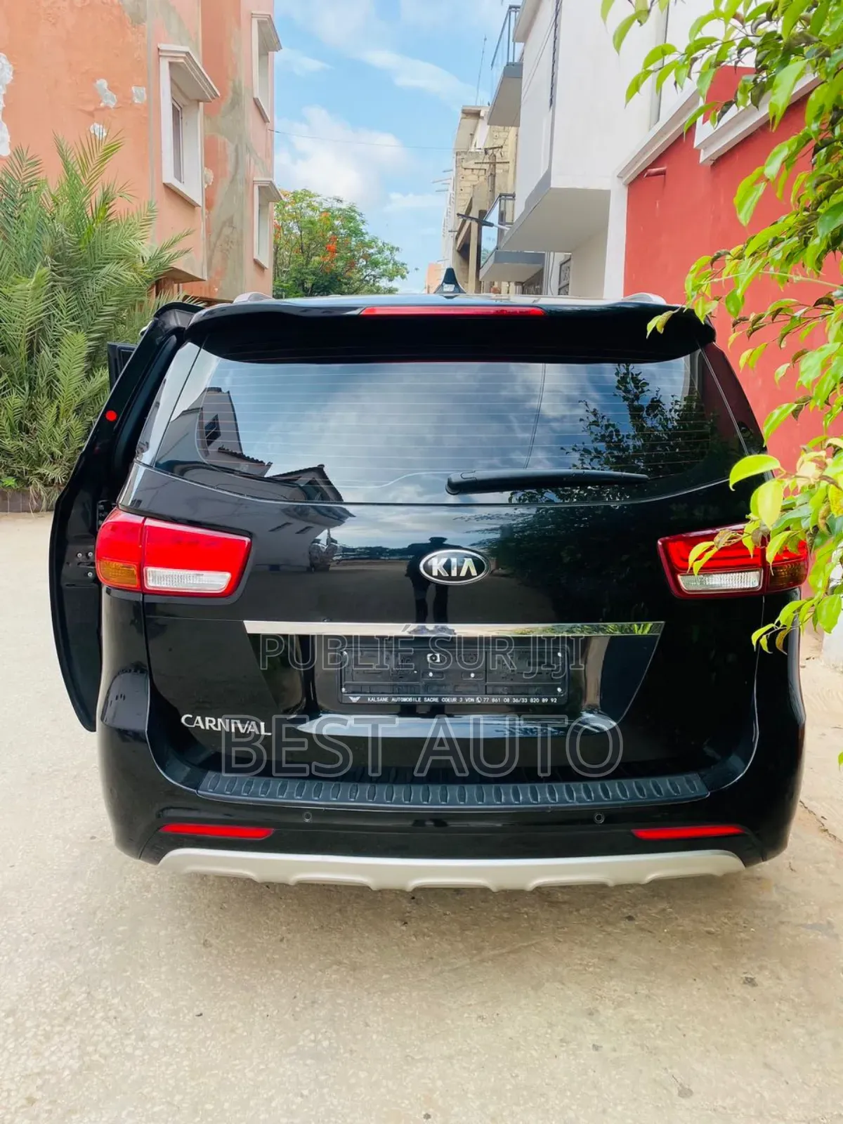 Kia Carnival 2017 Noir