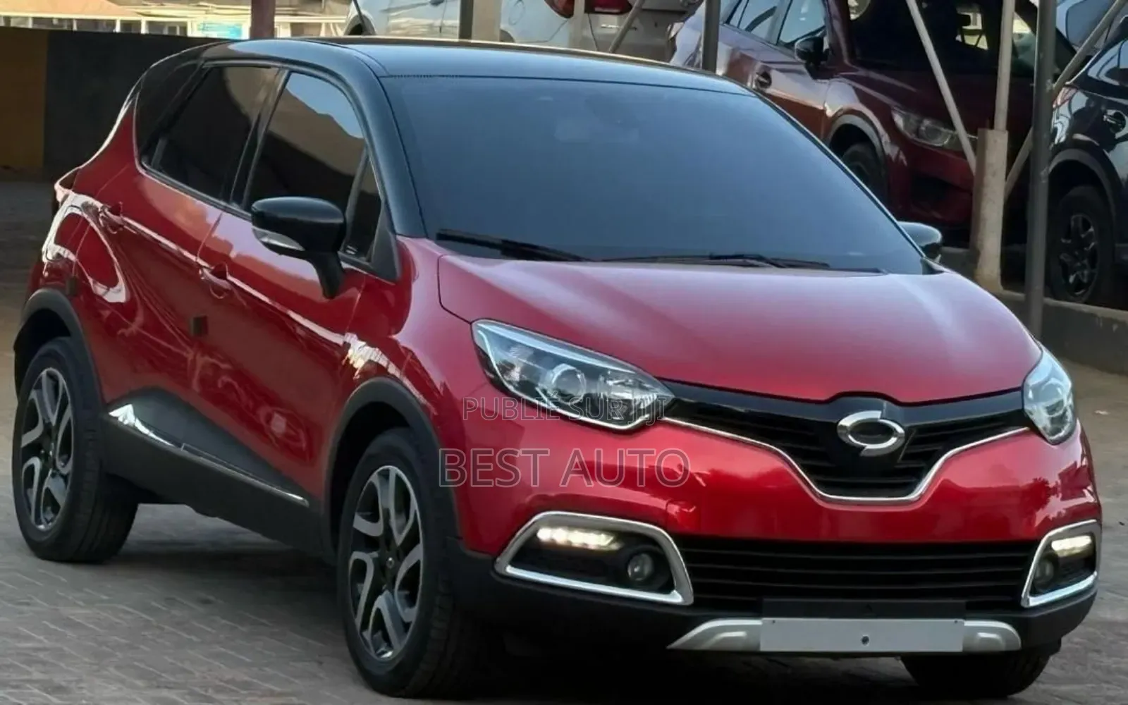 Renault Captur 2017 Rouge