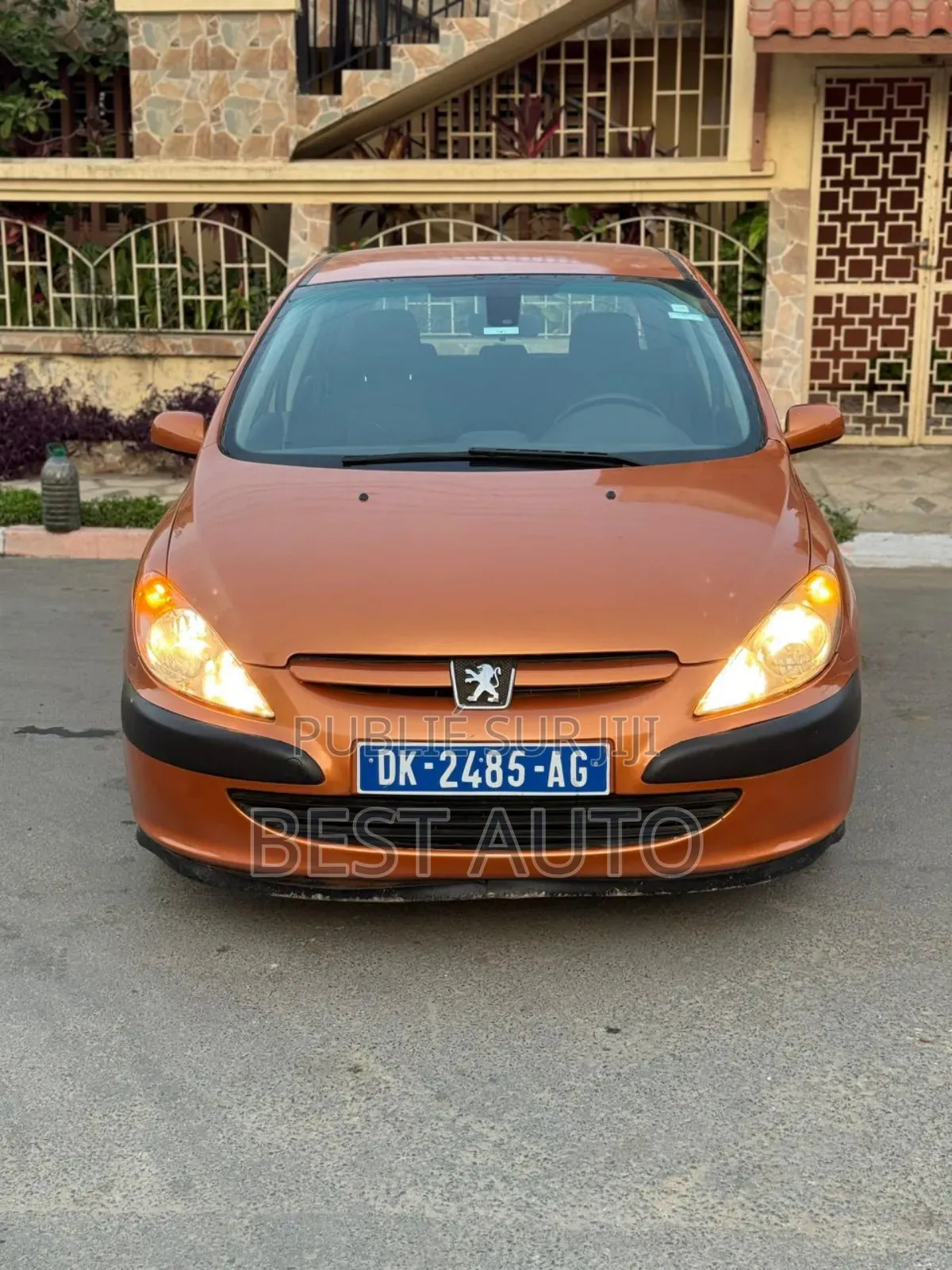 PEUGEOT 307 2010 Orange