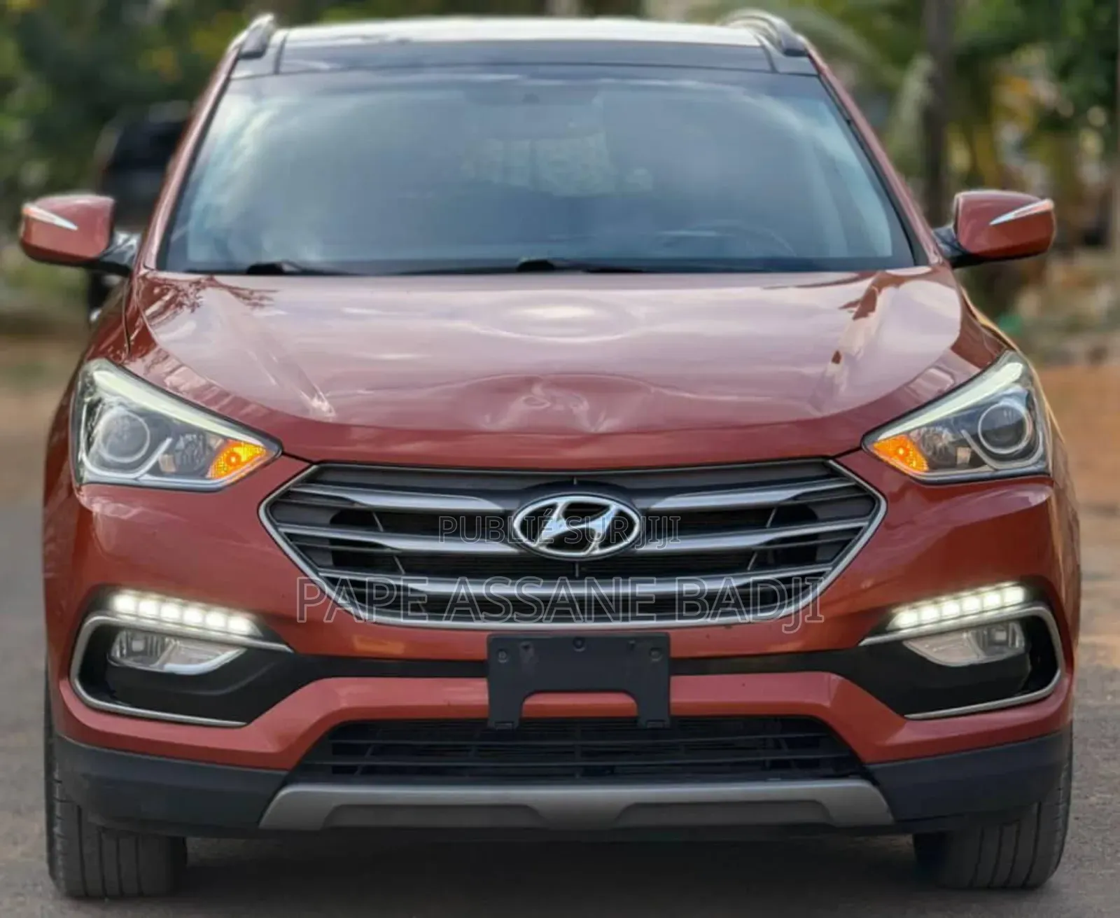 Hyundai Santa Fe Limited Ultimate AWD 2017 Orange