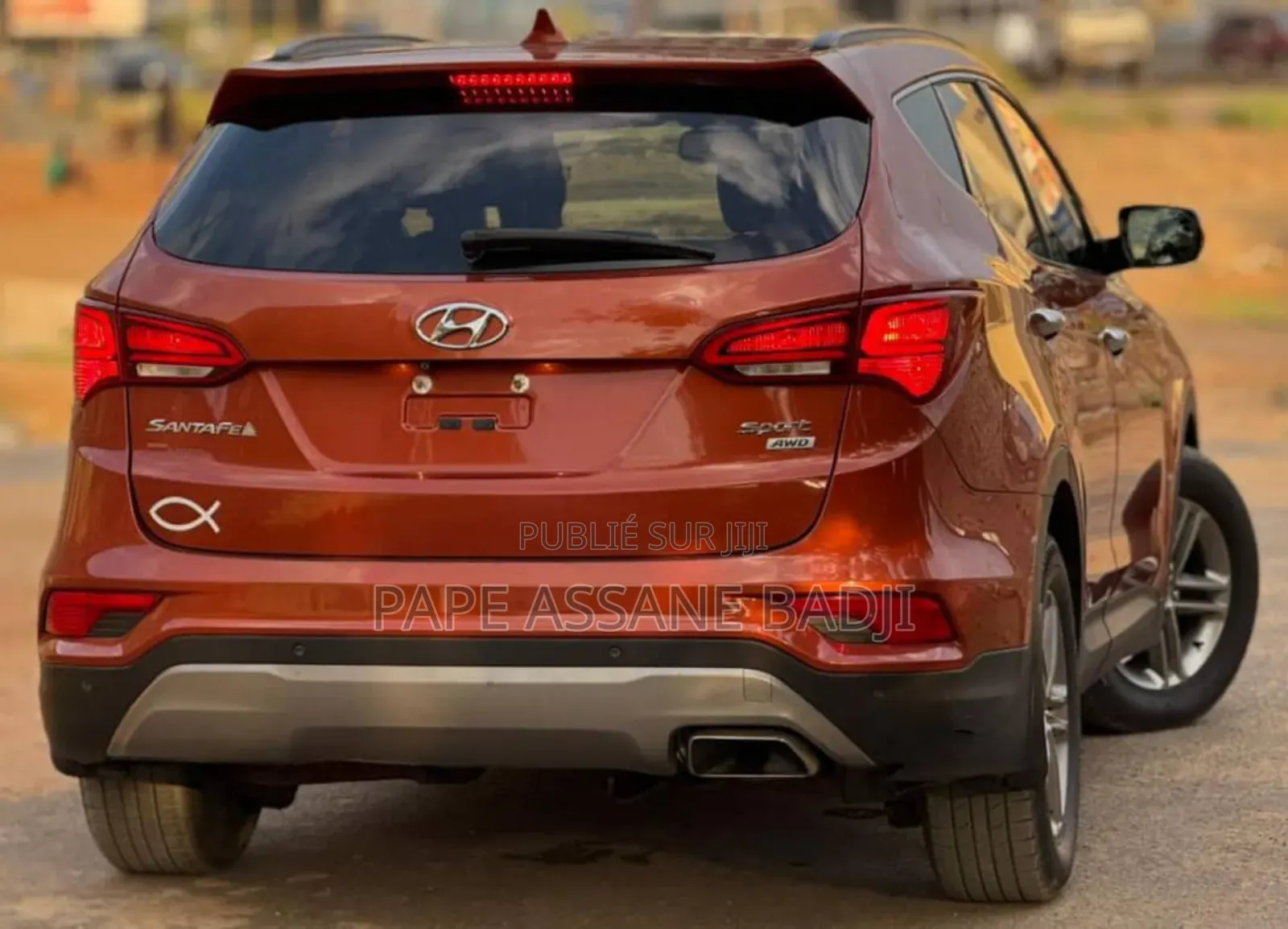 Hyundai Santa Fe Limited Ultimate AWD 2017 Orange