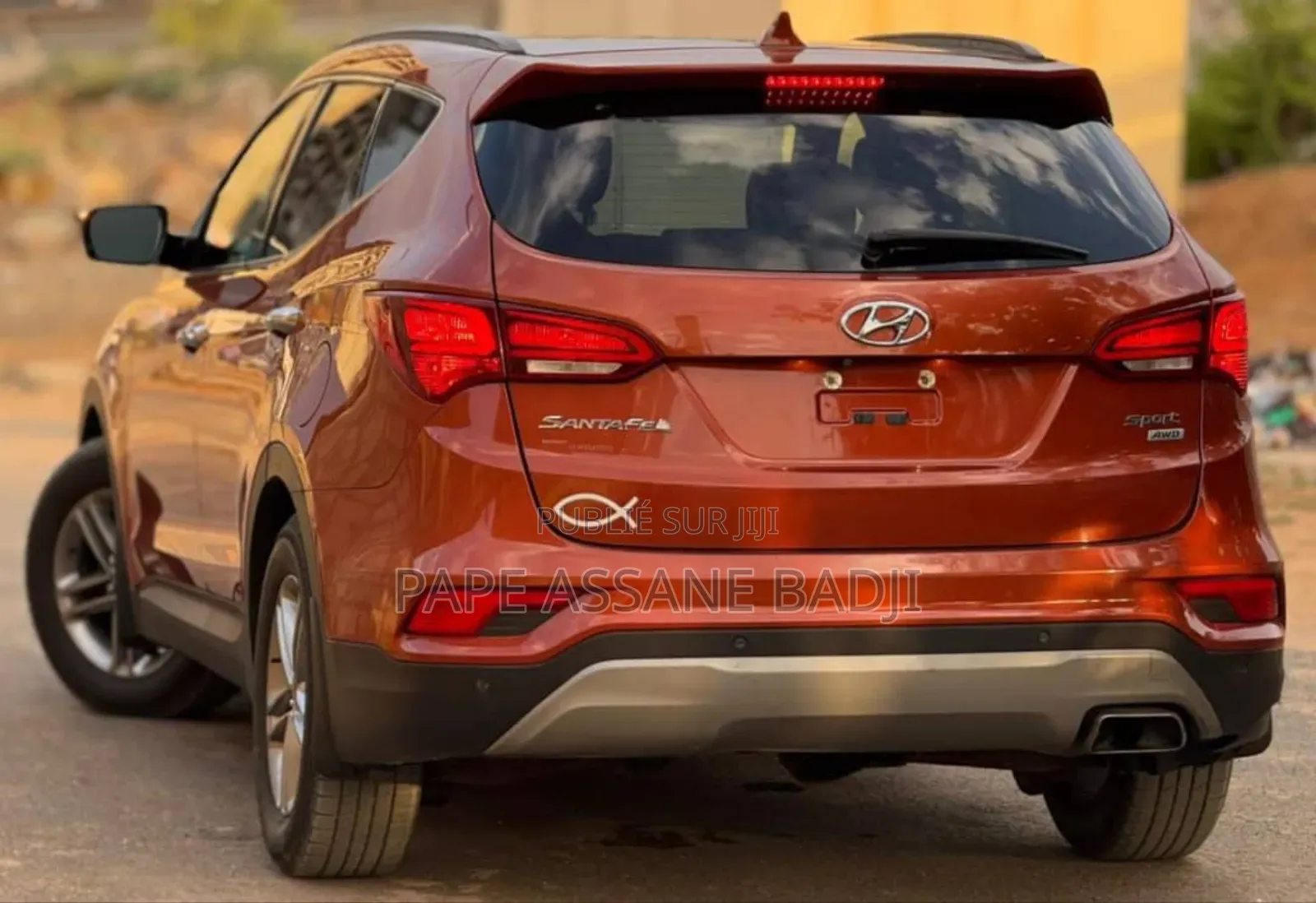 Hyundai Santa Fe Limited Ultimate AWD 2017 Orange