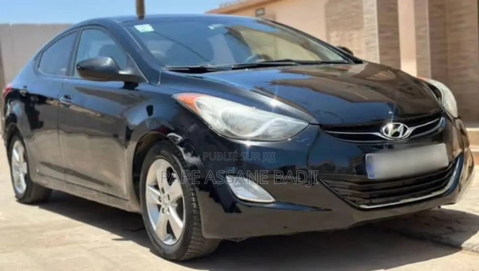 Location Hyundai Elantra 2013
