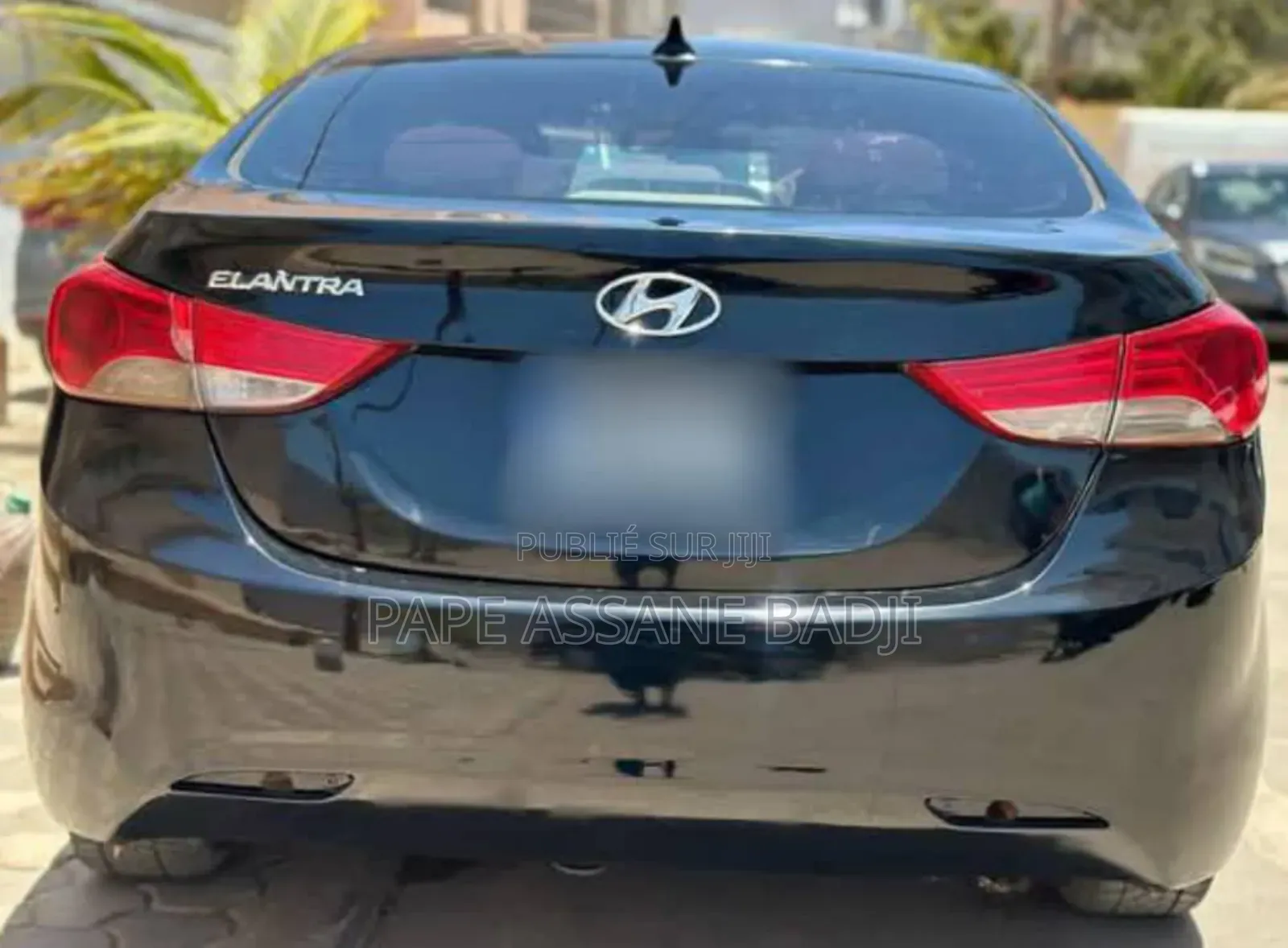 Location Hyundai Elantra 2013