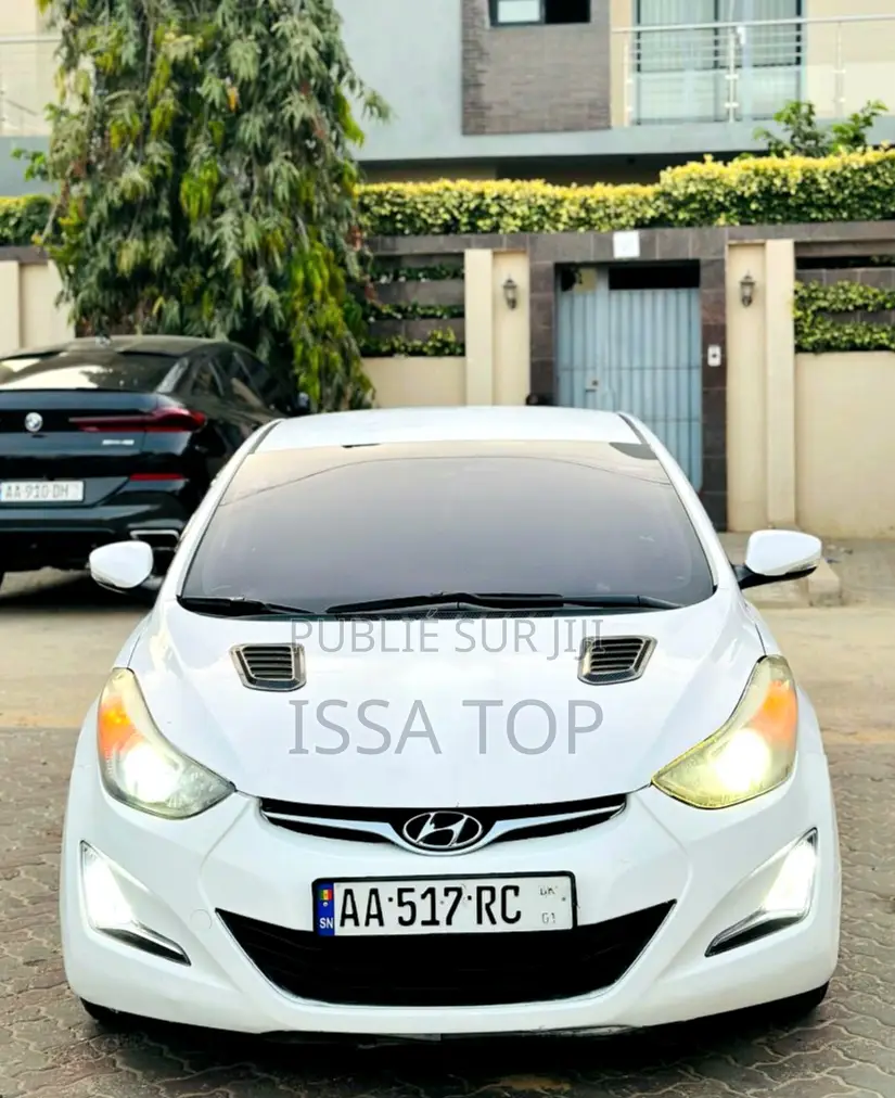 Hyundai Avante 2016 Blanc