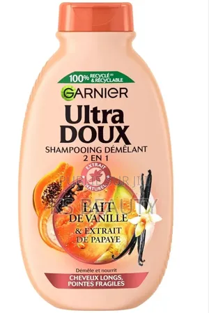 Photo - Garnier 2en1 Lait De Vanille Et Pulpe De Papaye