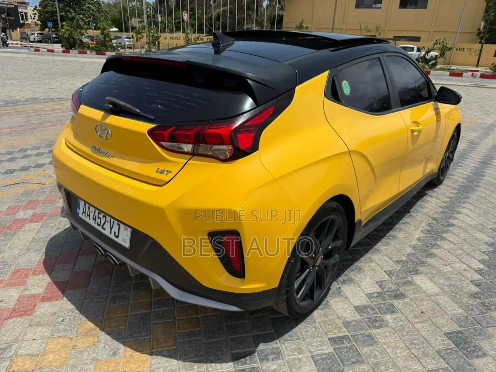 Hyundai Veloster 2019 Jaune