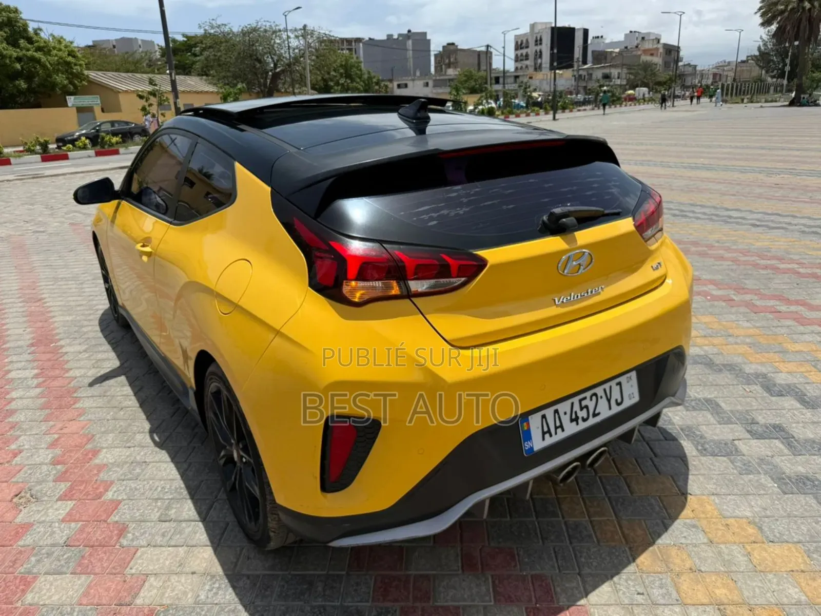 Hyundai Veloster 2019 Jaune