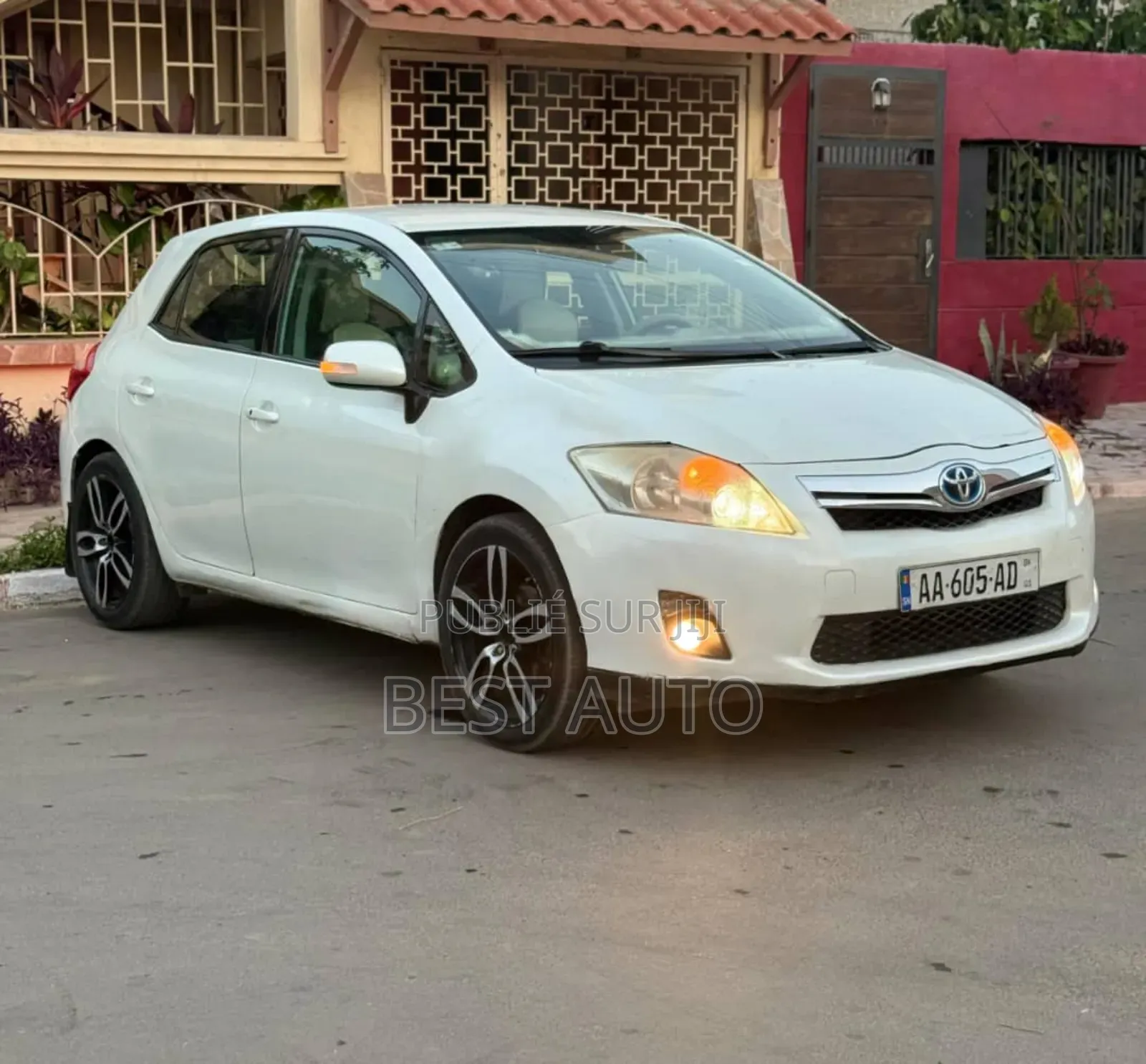 Toyota Auris 2012 Blanc