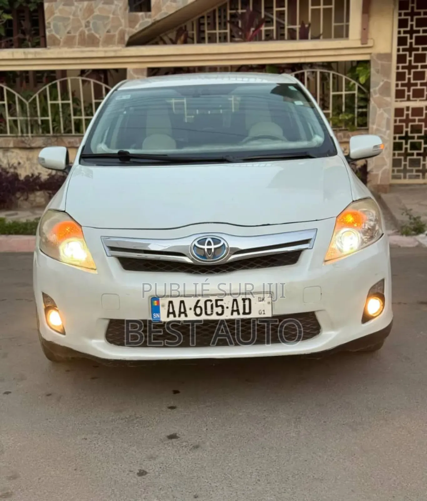 Toyota Auris 2012 Blanc