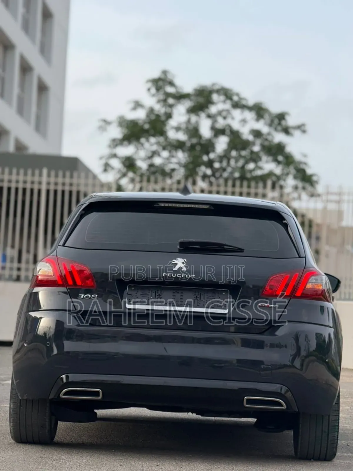 PEUGEOT 308 2018 Noir